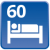 Camere da letto: 60
