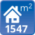 m² construidos: 1547