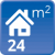 m² construidos: 24