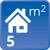 m² construidos: 5
