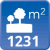 m² de solar: 1231
