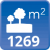m² de solar: 1269