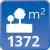 m² de solar: 1372