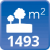 m² de solar: 1493