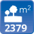 m² de solar: 2379
