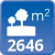 m² de solar: 2646