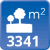 m² de solar: 3341