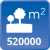 m² de solar: 520000