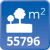 m² de solar: 55796