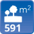 m² de solar: 591 m² de solar: 591